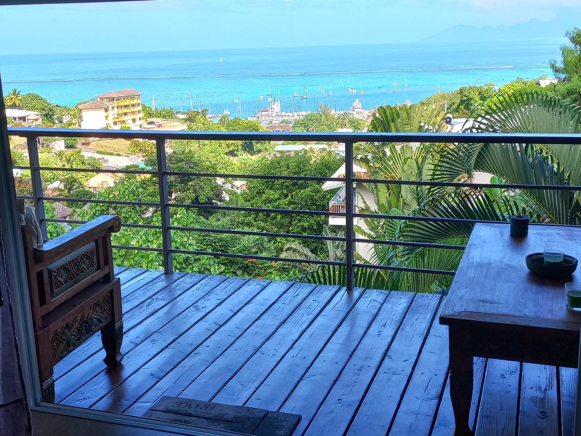 Marina Blue Fabuleux Appartement Vue Lagon Punaauia  Exterior foto